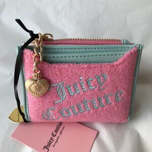 Juicy Couture Pink and Teal Wallet